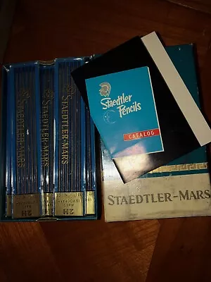 VINTAGE Staedtler Mars Pencils  2 /BLAISDELL ERASERS2/VANUS PENCILS • $39