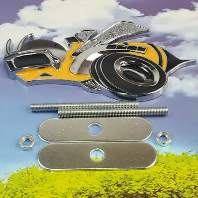 $15.97 • Buy Fit Scat Pack SUPER BEE GRILL BADGE Grille Badge Emblem ALLOY Super Bee 