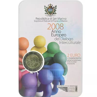 [#347669] San Marino 2 Euro Année Européenne Du Dialogue Interculturel 2008  • $117.69