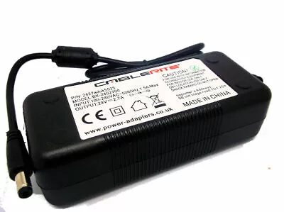 YT-2403 PSU 2.5/2.1 24V Mains AC-DC Power Supply Adaptor • £15.99