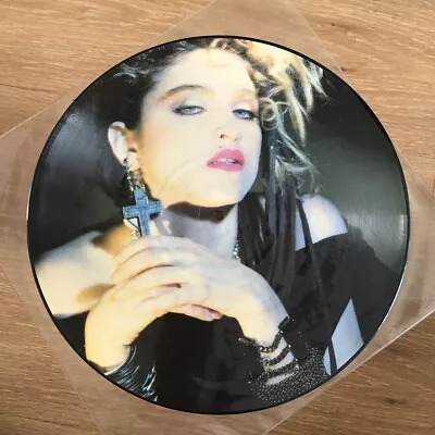 Original MADONNA HOLIDAY 12  Vinyl Picture Disc Single Rare • £25