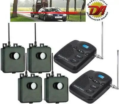 Dakota Alert Murs Bs Kit 2 Base Stations 4 Wireless Motion Sensors - New • $599.96