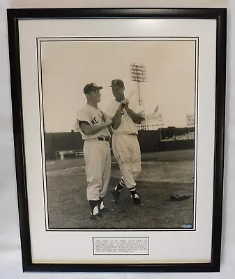 Mickey Mantle & Ted Williams Signed Framed 16x20 Photo UDA Authenticated • $1499.99