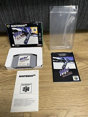 N64 1080 SNOWBOARDING ~ Nintendo 64 PAL Boxed Collectors Protector • £27.97