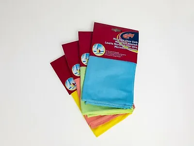 Multy Microfibre Glass Cloth - 40x40cm - For Dry And Wet Cleaning. • £3.39