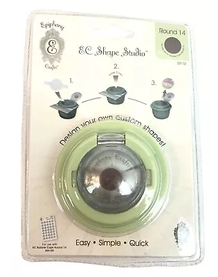 Epiphany Crafts EC Shape Studio  Round 14 SST-02 Button Tool Punch • $14.85