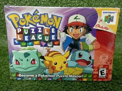 $239.99 • Buy Pokemon Puzzle League (Nintendo 64, 2000) Authentic N64 - Brand New Sealed