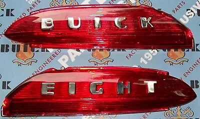 1950-1952 BUICK EIGHT  NEW TRUNK PLASTIC LENS + Buick Parts Catalog • $129