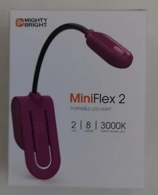 Mighty Bright MiniFlex 2 Portable LED Light Purple Brand New • $13.99