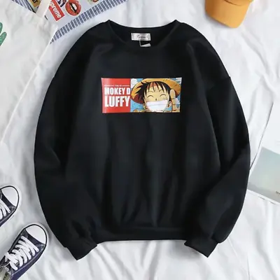 Japanese Fashion One-piece Manga Anime Crewneck Sweater (HD33) • $9.49