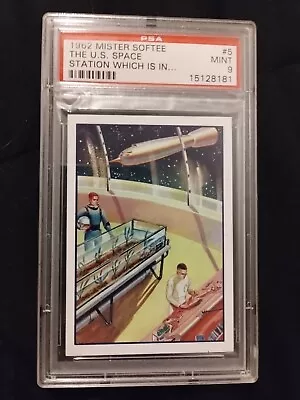 1962 Mister Softee Adventures Of Captain Chapel #05 The U.S.Space Station..PSA 9 • $50