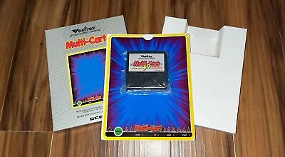 Sean Kelly Vectrex Multi-Cart NEW VERSION 3.0 - BOXED WITH OVERLAY - BRAND NEW! • $80