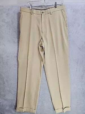 Tommy Bahama Relax Men's 35 X 31 Beige Silk Pants • $38.88