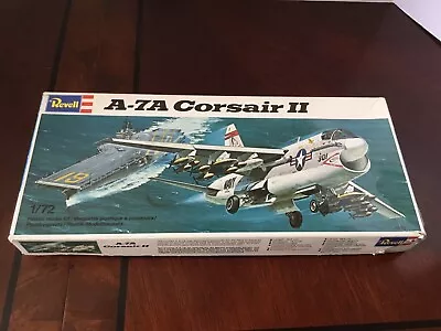 Vintage Revell A-7A Corsair II Model Airplane Kit  • $19.99