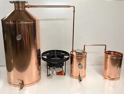 StillZ 50 Gallon Copper Moonshine Still With Custom 220000 BTU Propane Burner • $2495