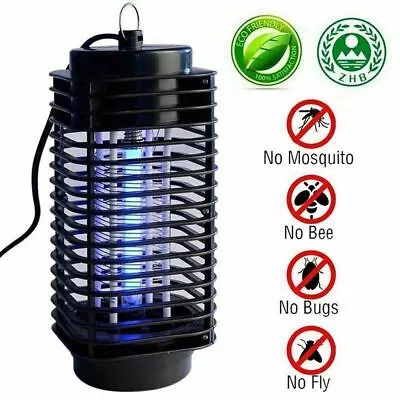 Electric Insect Bug Zapper Light UV Mosquito Killer Pest Catcher Lamp Fly Indoor • £9.45