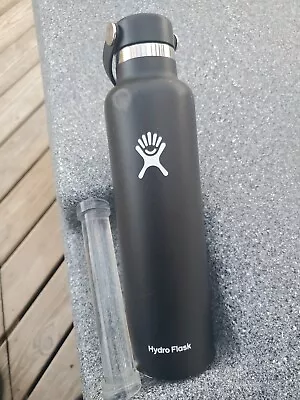 Hydro Flask - 24 Oz. Standard Mouth W/Small Dents & Scratches Black • $9