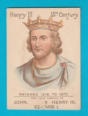 Mazawattee Tea - Extremely Rare Royalty Card - Henry Iii - Of 1905 • $6.10