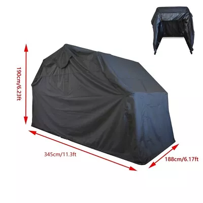 Motorcycle Shelter Shed Cover Storage Tent Strong Safe Garage 135.8 *74.0 *74.8  • $298.92