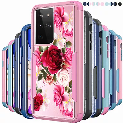 For Samsung Galaxy S24 S23 S21 FE S22 Plus Ultra Case Shockproof Phone Cover • $8.99