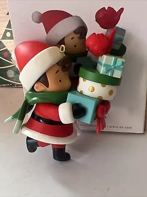 £9.99 • Buy Young Santa Limited Edition Christmas Tree Hallmark Keepsake Ornament New In Box