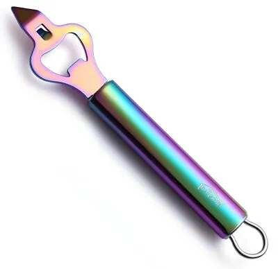 Berglander Stainless Steel Rainbow Beer Soda Can Bottle Opener C5AH N • £6.99