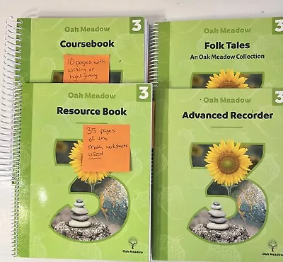 Oak Meadow Grade 3 Coursebook Resource Bookrecorder Folk Tales (read Descrip • $300