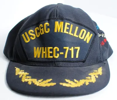 USCGC MELLON  WHEC 717 Snapback Ball Cap/Hat Made In USA 1-1G-90 • $20