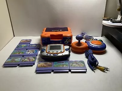 Vtech V Smile TV Learning System Console - Pocket - Tested - Remote - 10 Games! • $99.99