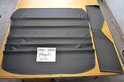 1970 70 1971 71 1972 72 Chevrolet Monte Carlo Black Non Perforated Headliner Usa • $129.99