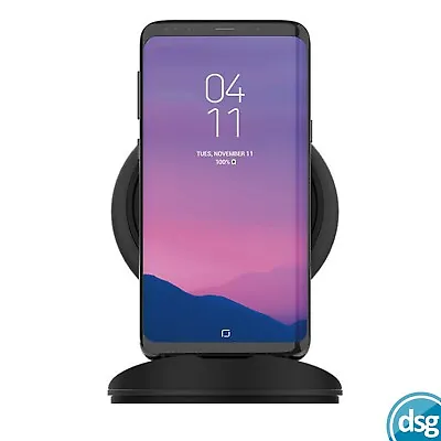 Mophie Qi Wireless Charger 10W Samsung Galaxy S7 S8 S9 S10 S20 Note 10 20 Ultra • £9.99