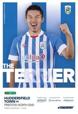 £2.50 • Buy Huddersfield Vs Preston North End 09/08/22 Programme - Carabao Cup