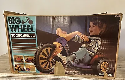 1977 Big Wheel By Marx - Vintage Box Only Super Rare Scorcher • $100