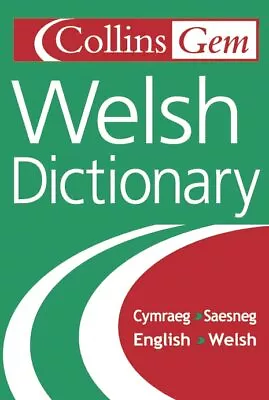 Welsh Dictionary (Collins Gem) (Collins Gems) By Collins-gem Paperback Book The • £3.49