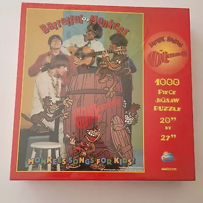 Vintage Barrelful Of Monkees The Monkees 1000 Piece Jigsaw Puzzle Sealed • $87.96