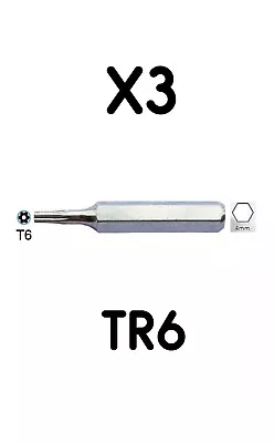 T6 Torx Security Micro Screwdriver Hole Bit For Apple Mac Mini Fit System 4 Hex • $6.99