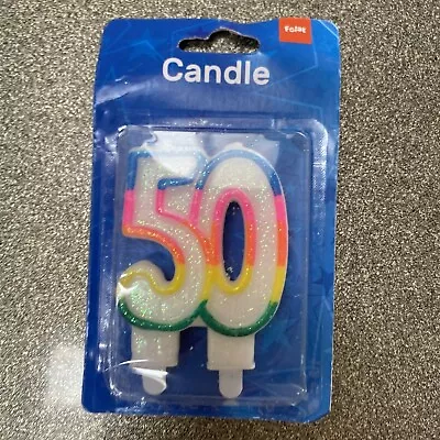 50th Birthday Cake Candles • £2