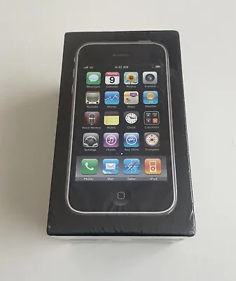 New Sealed Old Stock Apple IPhone 3gs 16gb  3rd Generation Rare UK Model Big Box • £1795