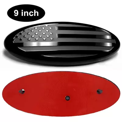 9inch For Ford F150 F350 2005-14 FRONT GRILLE Emblem TAILGATE US Flag Oval Badge • $12.49