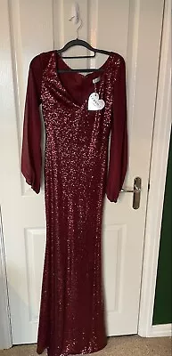£19 • Buy Goddiva Evening Dress Size 10