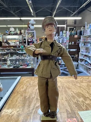 Mint Antique WW II 1942 Freundlich - General MacArthur Military Molded 18  Doll • $200