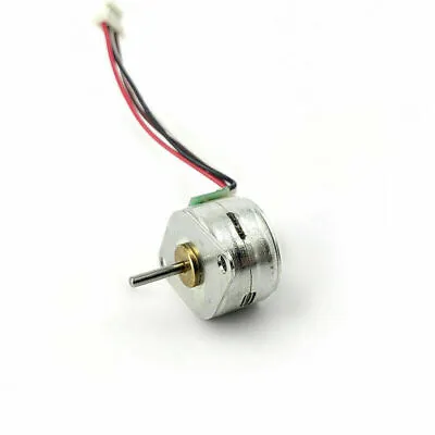 Micro 15mm Round 2-phase 4-wire Stepping Stepper Motor 18 Degree 1.5mm Shaft DIY • $1.85