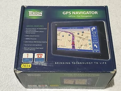 Tevion GPS Navigation Model 7614 • $20