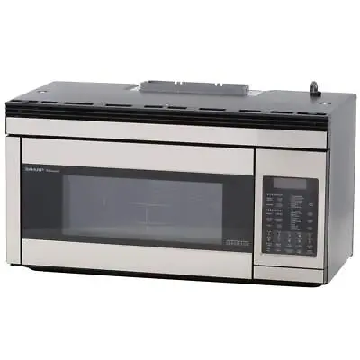 Sharp Over-The-Range Microwave 1.1-Cu-Ft 25-Automatic Settings Stainless Steel • $694.90