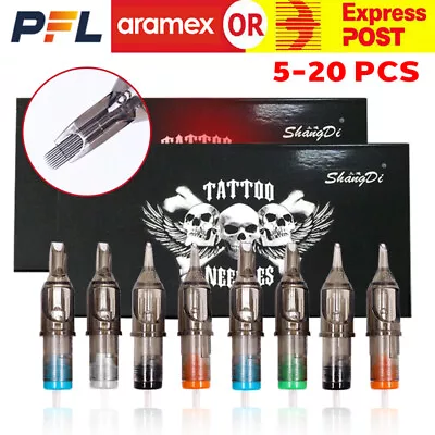 10/20 X Disposable Sterized Tattoo Cartridge Needles5 7 9 11 15 RL RS M1 • $16.99