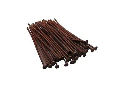 £1.65 • Buy 100 Pcs - 35mm Red Copper Head Pins Jewellery Craft Findings Beading L58