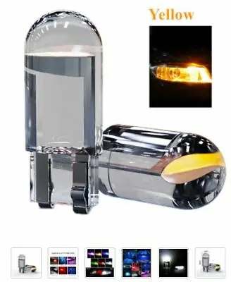 $7.95 • Buy 2x 2021 Xstorm Super Amber T10 194 168 W5w Cob Waterproof Bright Led Light Bulb 