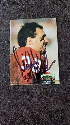 1992 Topps Stadium Club Rookie - Michael Zordich - Cardinals  - AUTOGRAPHED! • $5.99