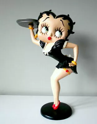 £980.71 • Buy Extremely Rare! Betty Boop Sexy Waitress In Black Dress Big Figurine Statue
