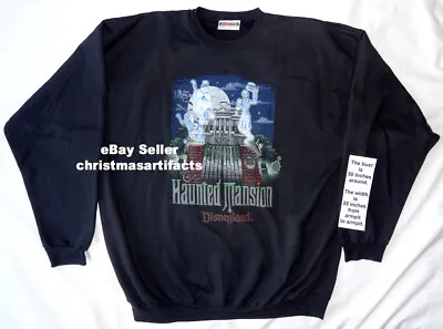 $149.99 • Buy Vintage Disney Disneyland Haunted Mansion Sweatshirt Sweat Shirt Glow In Dark XL